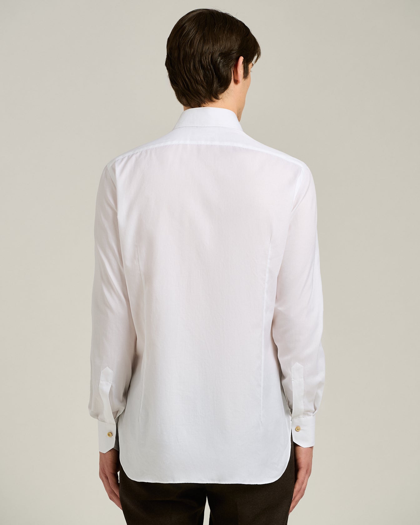 FORMAL' REGULAR FIT SHIRT IN WHITE COTTON